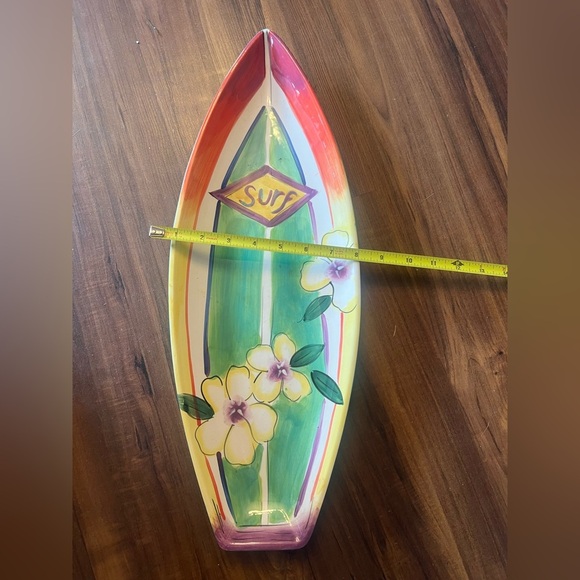 Clay Art “Surfs Up” Serving Tray - Picture 3 of 4